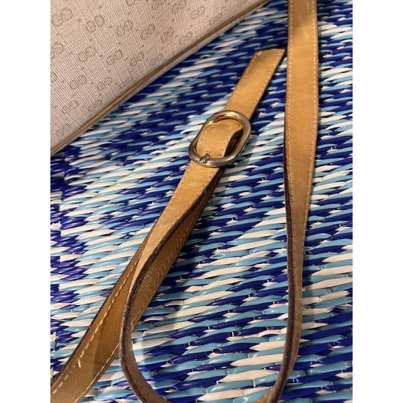 Gucci Monogrammed Canvas Crossbody Bag with Serial Number - Picture 8 of 13